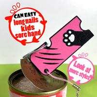 Wankam Beverage Barricade - Easy Tab Opener & Drink Protector,  Food Can Tab Opener Help for Long Nails,Kids, Sore Hands,Uniq...
