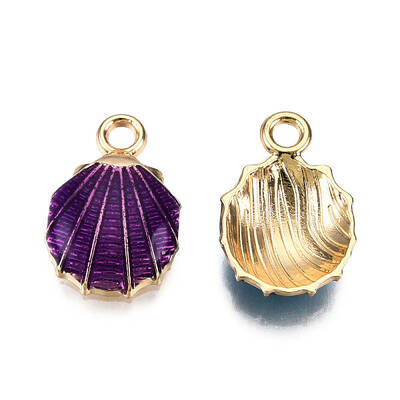 Alloy Enamel Pendants