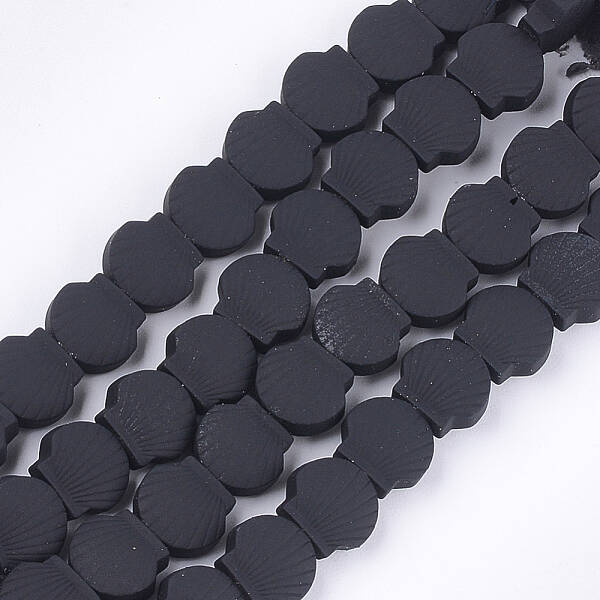 Spray Painted Non-magnetic Synthetic Hematite Beads Strands