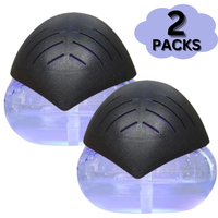 2 Packs Air Purifiers with LED Lights for Bedroom, Humidifier Room Appliances, Water Filter Air Purifier for Home, Aroma Di...