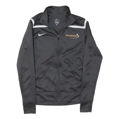 NIKE Dri-Fit Track Jacket Grey Womens S