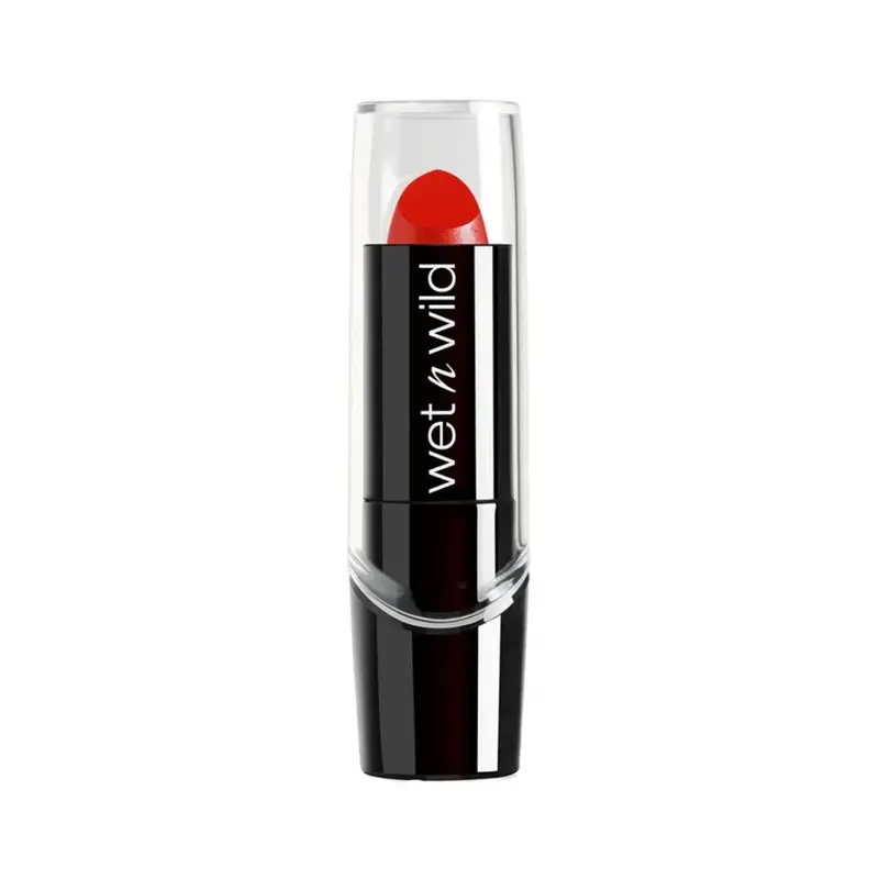 Wet N Wild Silk Lipstick Hot Moisturizing Red Rouge Promotion