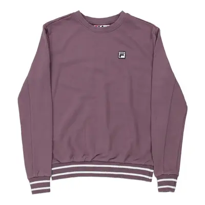 Fila Sweatshirt - XS Purple Cotton