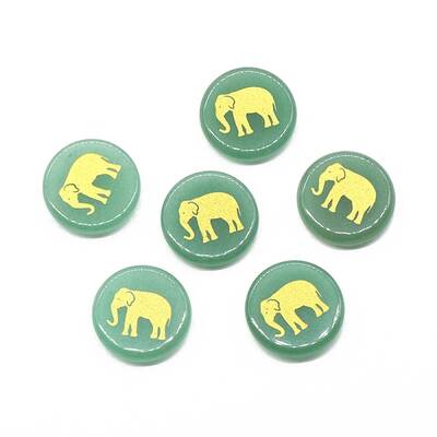 Natural Green Aventurine Diaplay Decorations