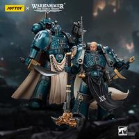 JOYTOY Warhammer 40k 1/18 Action Figures Anime 12.6cm Alpha Legion Legion Praetor with Power Sword Harrowmaster Armillus Dyna...