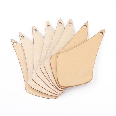 Natural Wood Big Pendants