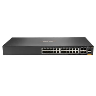 JL724-61101 HP Aruba CX 6200 Series 6200F-24G-4SFP+ 24 x 10/100/1000Base-T RJ-45 and 4 x 10GbE SFP+ Ports Layer 3 Gigabit Man...