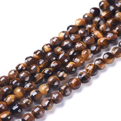 Natural Tiger Eye Beads Strands