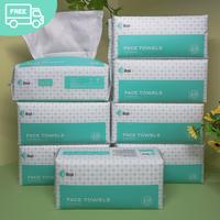 Disposable Face Towel Dry Wipes Facial Towel 8-bags Face Wipes Absorbent Reusable Soft Towels Comfort Skincare Cleansing