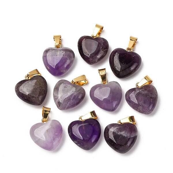 Natural Amethyst Pendants