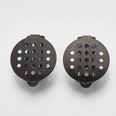 Electrophoresis 304 Stainless Steel Clip-on Earring Findings