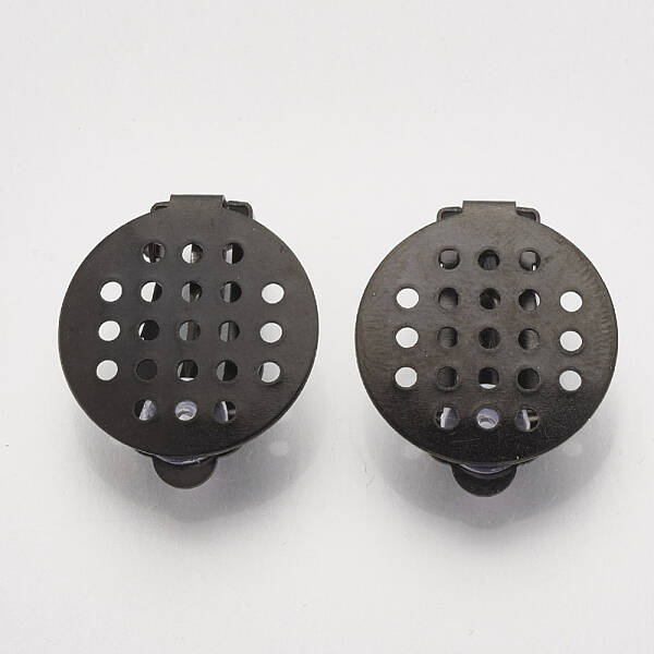 Electrophoresis 304 Stainless Steel Clip-on Earring Findings