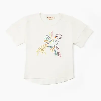 Embroidered Firebird Graphic Tee | Size: 10-11