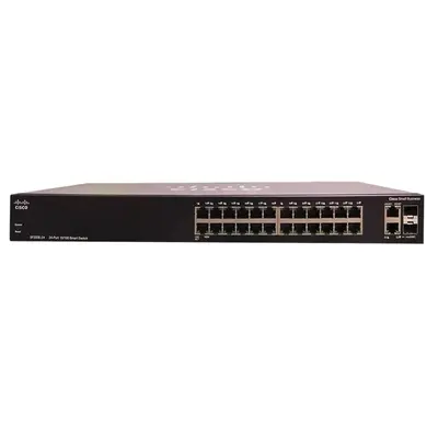 SF200E-24-UK Cisco SM 200E SF200E-24 24-Port 2x Port Combo SFP Switch