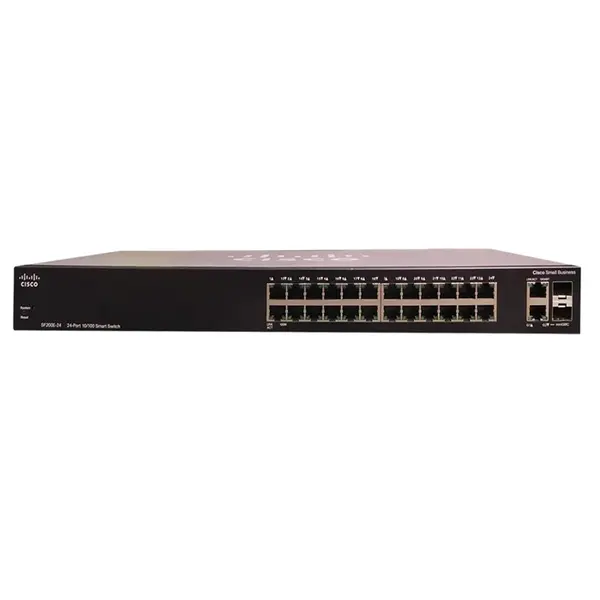 SF200E-24-UK Cisco SM 200E SF200E-24 24-Port 2x Port Combo SFP Switch
