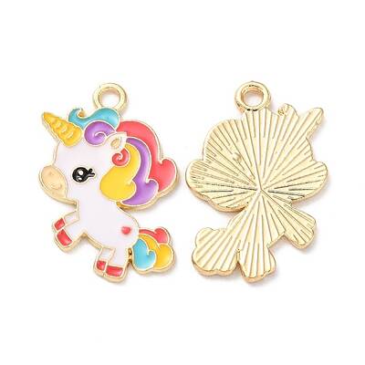 Alloy Enamel Pendants