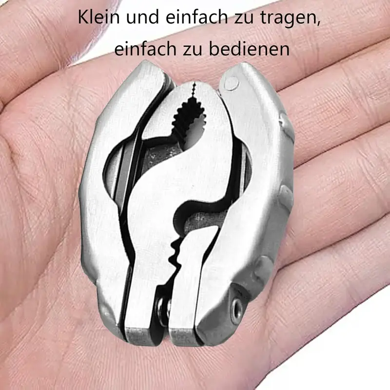 1 Piece Mini 9 in 1 Multi-Tool Set - Keychain - Screwdriver Pliers - Pocket Tool - Multifunction Pliers - Folding Chain - Min...