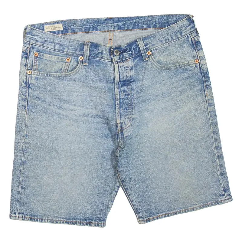 LEVI'S 501 Womens Denim Shorts Blue M W34