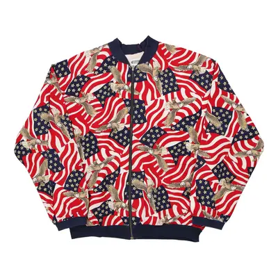 1980s Undergear Jacket - XL Block Colour Cotton Blend