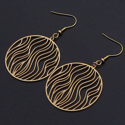 201 Stainless Steel Dangle Earrings
