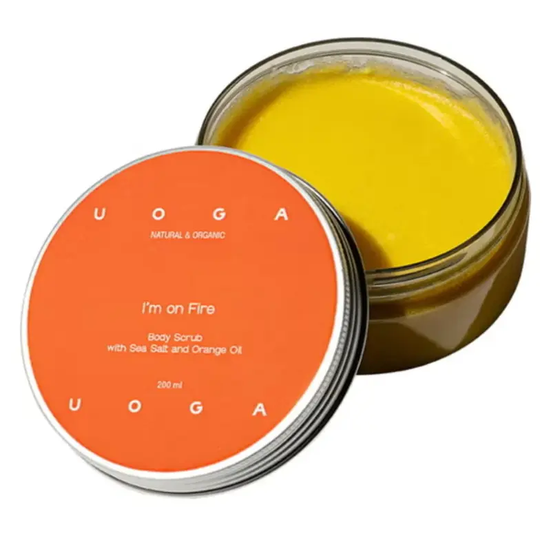 Uoga uoga Natural body scrub I'm on Fire, 200 ml