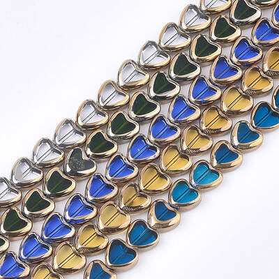 Electroplate Glass Beads Strands