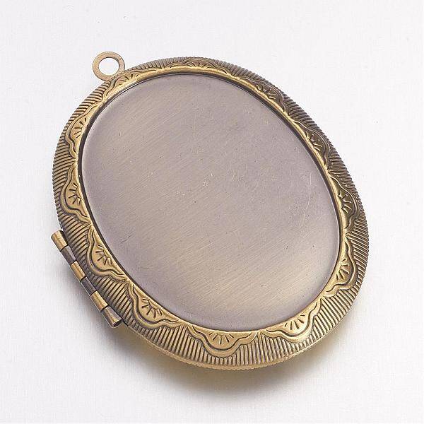 Brass Locket Pendants