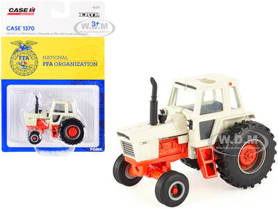 Case 1370 Tractor Beige and Orange with \