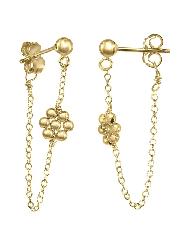 Rosana Earrings | Metal Color: Gold