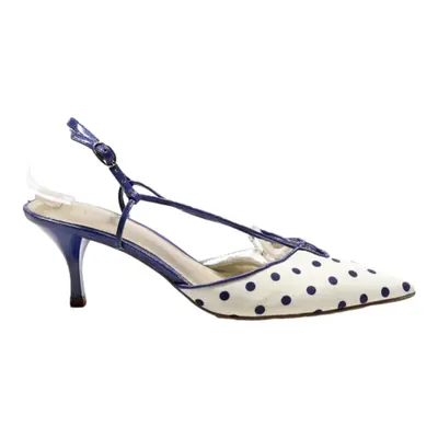 GUESS Strappy Heels White Synthetic Womens UK 2