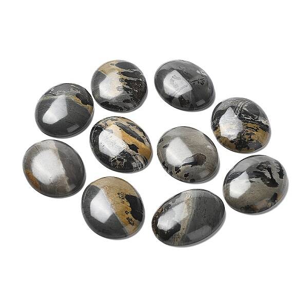 Natural Dendritic Jasper Cabochons