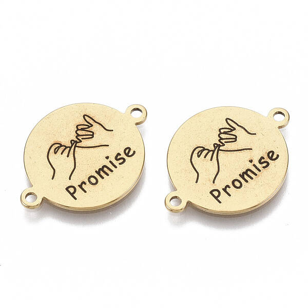 201 Stainless Steel Enamel Links connectors