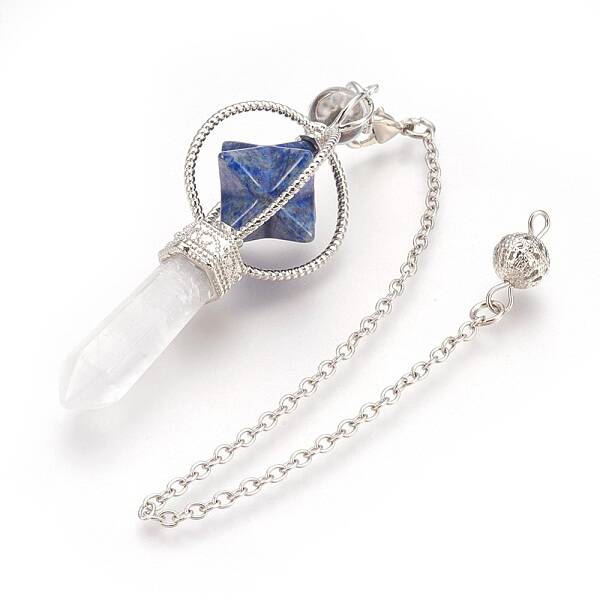 Natural Lapis Lazuli Dowsing Pendulums