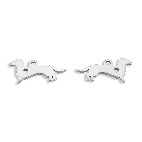 Non-Tarnish 201 Stainless Steel Silhouette Charms