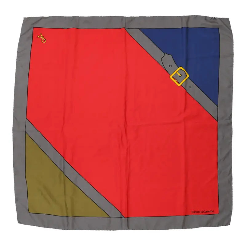 Roberto Di Camarino Scarf - No Size Red Silk