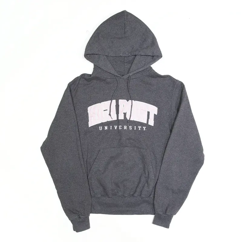 CHAMPION High Point University Grey Pullover USA Hoodie Mens S