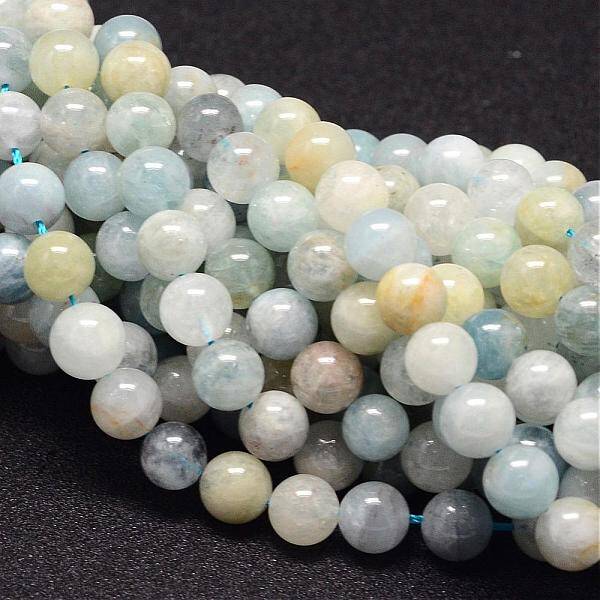 Natural Aquamarine Beads Strands