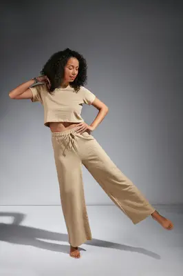 SOUL PANT - COTTON | Color: vicuña | Size: L