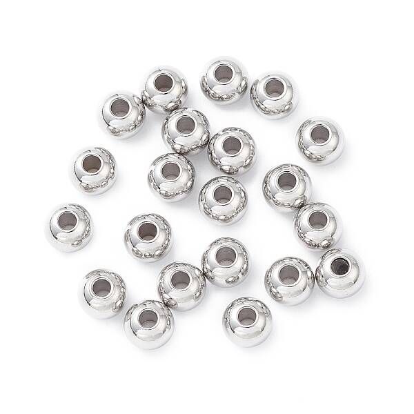 Tarnish Resistant 304 Stainless Steel Spacer Beads