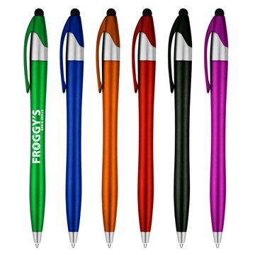 250 Promotional Dart Malibu Stylus Pen - Twist Action