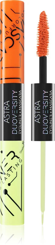 Astra Make-up Duoversity mascara and eyeliner 2 in 1 color 03 Acid Lounge 2x3.5 ml