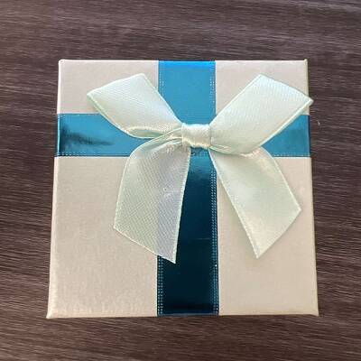 Rectangle Paper Jewelry Gift Boxes with Bowknot