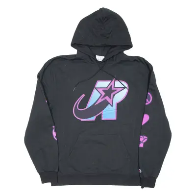 CHAMPION Womens Black Hoodie L