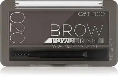 Catrice Brow Powder Set Waterproof 020-Brown 4g