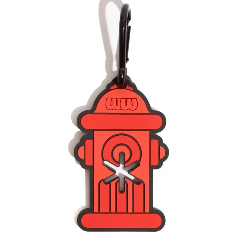 Fire Hydrant Hands-Free Used Dog Waste Bag Holder Poopy Loop