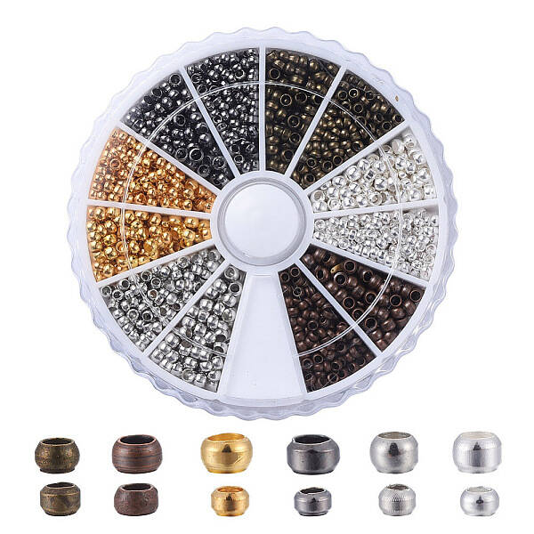 Brass Crimp Beads