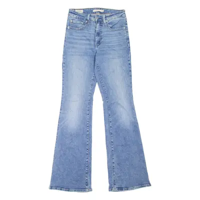 LEVI'S 726 Premium Womens Jeans Blue Regular Flared Stone Wash W27 L32