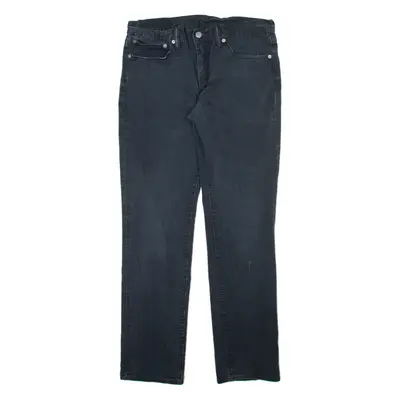 LEVI'S 511 Jeans Mens Grey Slim Straight W34 L31
