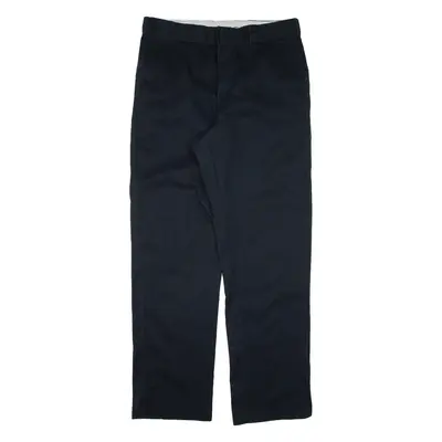 DICKIES 874 Workwear Mens Trousers Black Regular Straight W34 L32