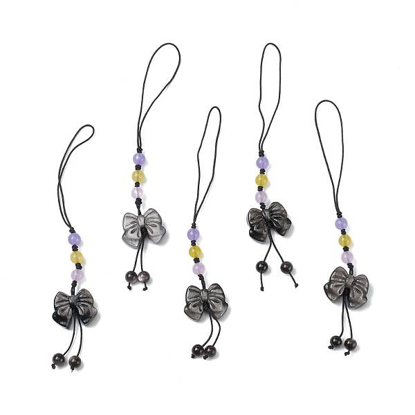 Natural Obsidian Pendant Decoration